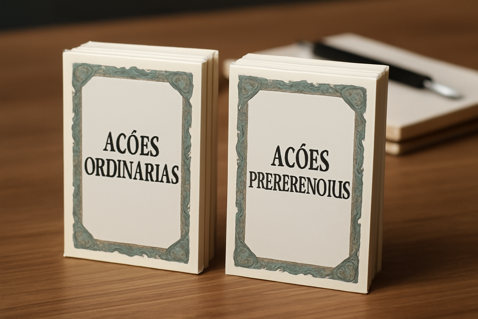 diferença entre açoes ordinarias e preferenciais